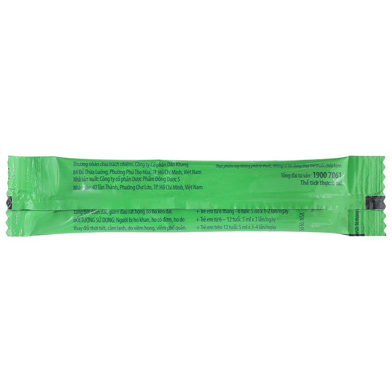 Siro Ho Bobbaby hỗ trợ hạn chế ho; giảm đau rát họng hộp 30 gói x 5ml - 8